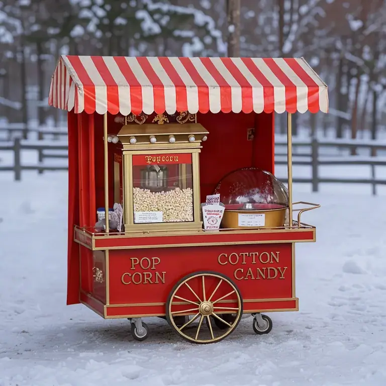 Popcorn Arabası Kiralama